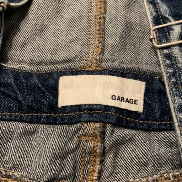 Distresss Garage Short Overalls - Picture 4 of 6